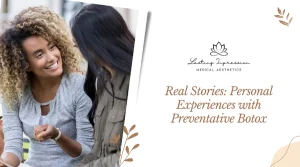 two people talking casually